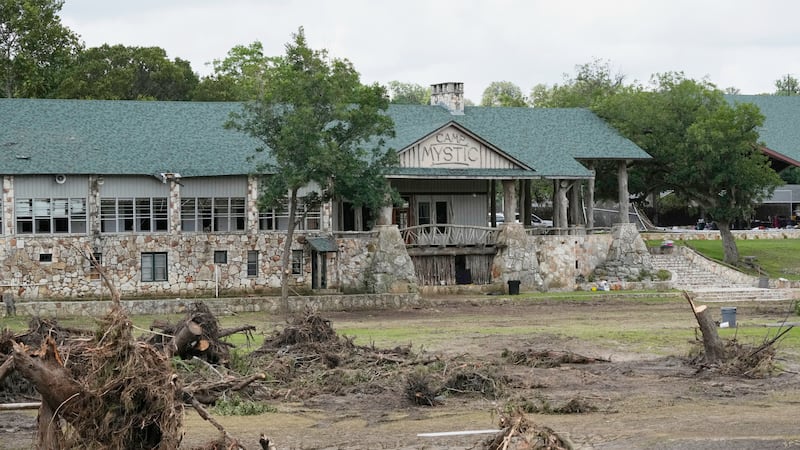 FILE - Camp Mystic in Hunt, Texas, on July 9, 2025.