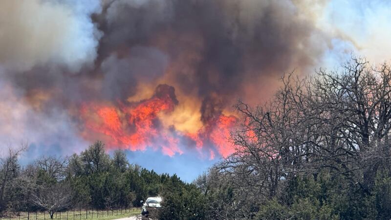 Incendio en Fredericksburg, Texas