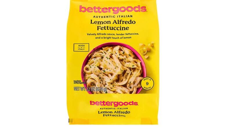 La pasta congelada vendida en Walmart bajo la marca Bettergoods ha sido retirada debido a una...