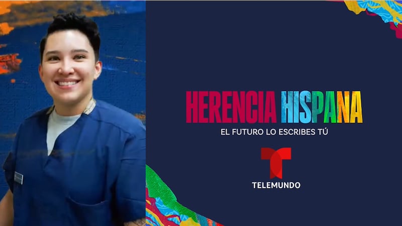 El piloto sénior Santiago Vergara dice que "ser hispano en la Fuerza Aérea es estar presente,...