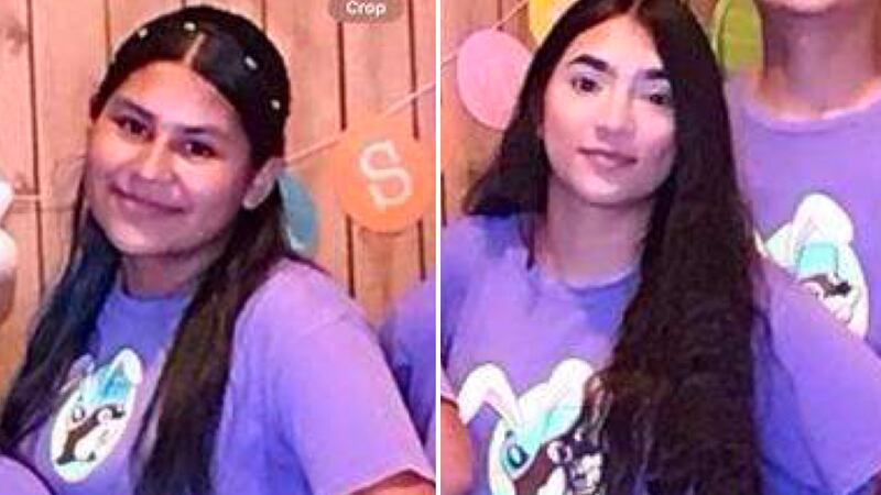 14-year-old Victoria Limon and 11-year-old Gabriela Limon