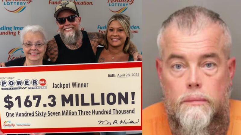 James Farthing ganó $167 millones del sorteo del Powerball, el premio más grande de lotería...